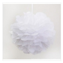 Cheer POM Poms for Sale, White Paper Flower Balls